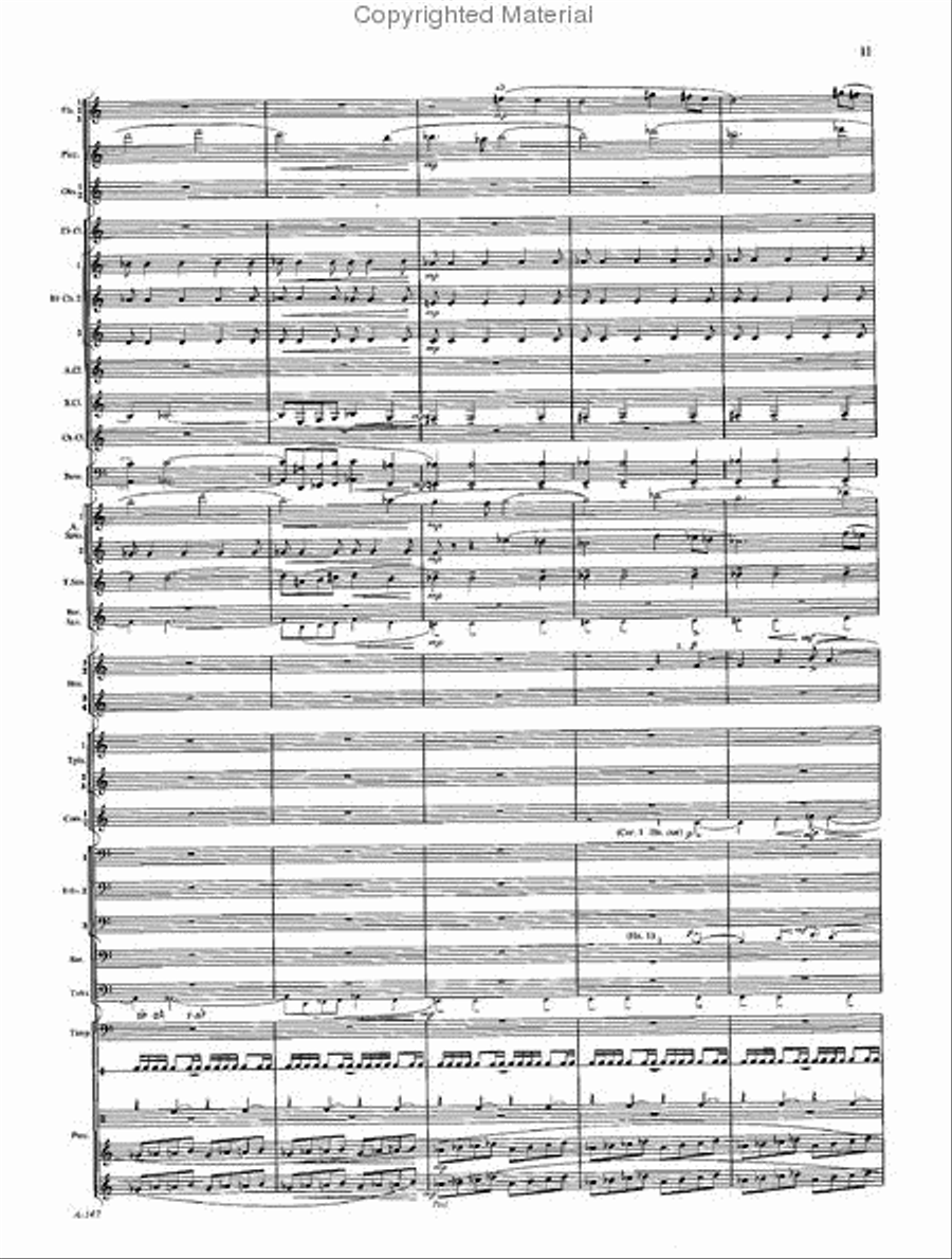 Day of the Shofar Concert Band scores gallery preview page 11