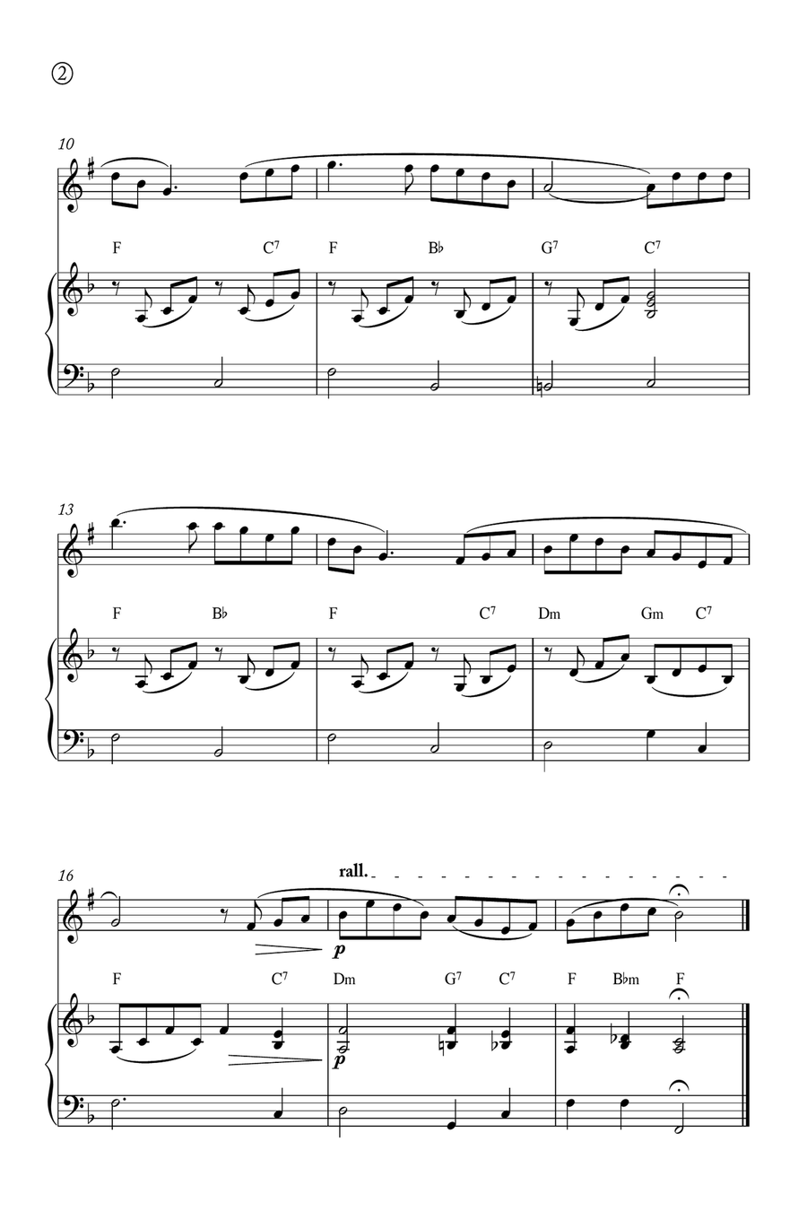 Londonderry Air Chamber Music scores gallery preview page 2