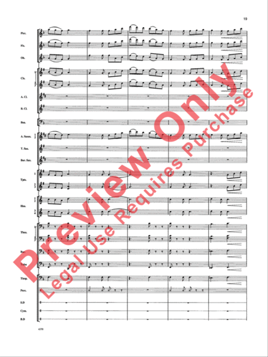 Ballymore Down Concert Band scores gallery preview page 20