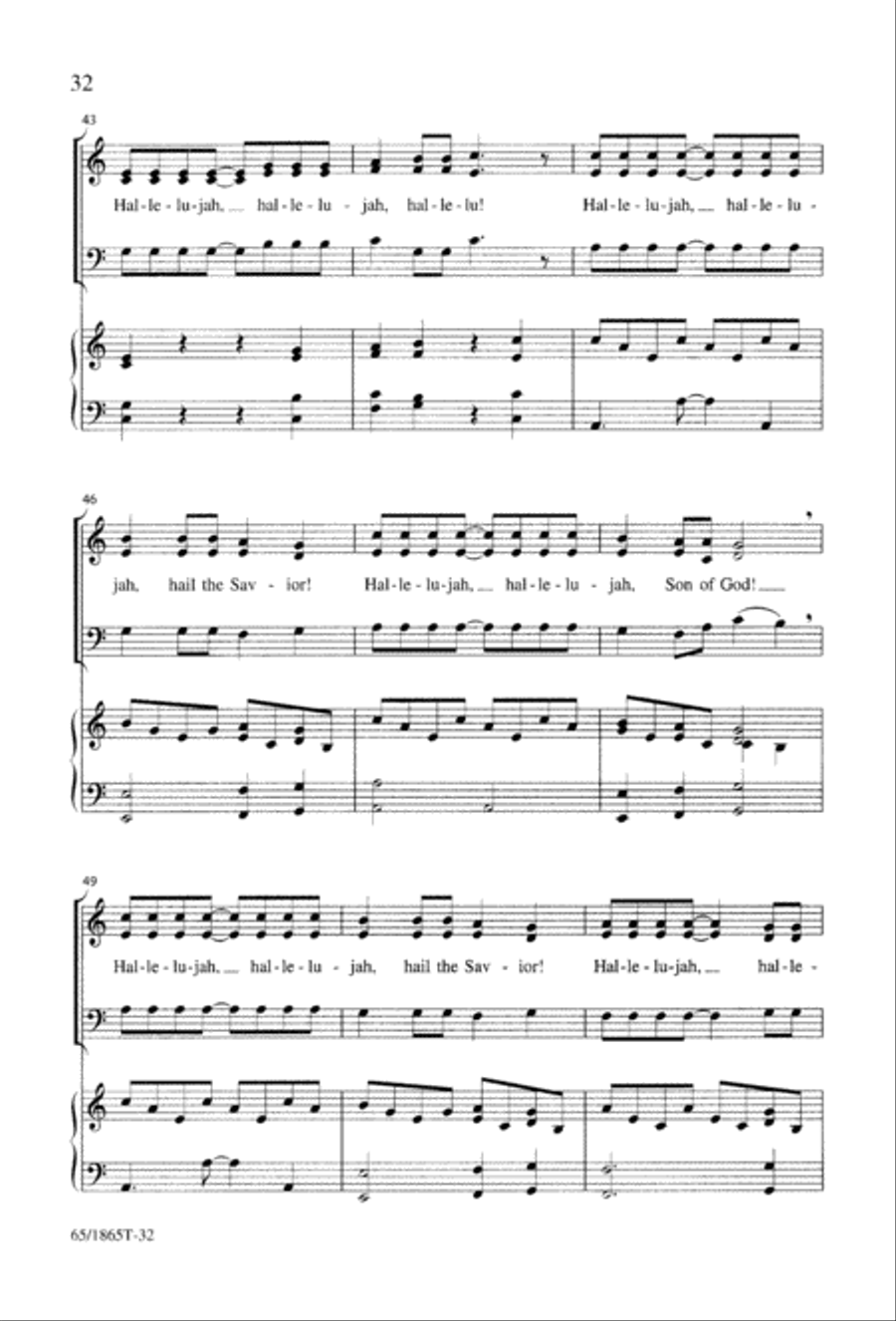 A Great Light A Great Light 3-Part scores gallery preview page 34