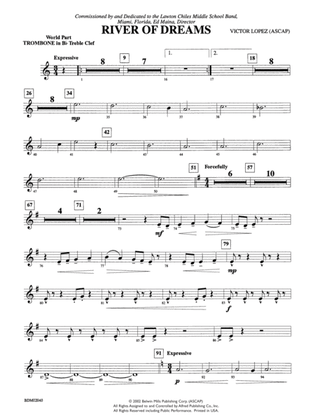 River of Dreams: WP 1st B-flat Trombone T.C.
