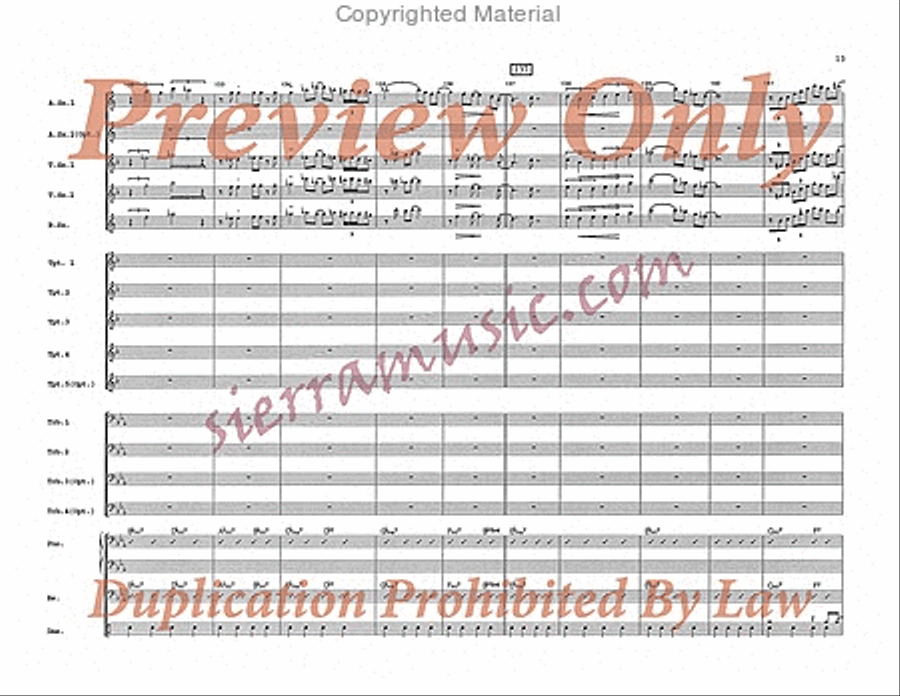 On Green Dolphin Street On Green Dolphin Street Big Band scores gallery preview page 14