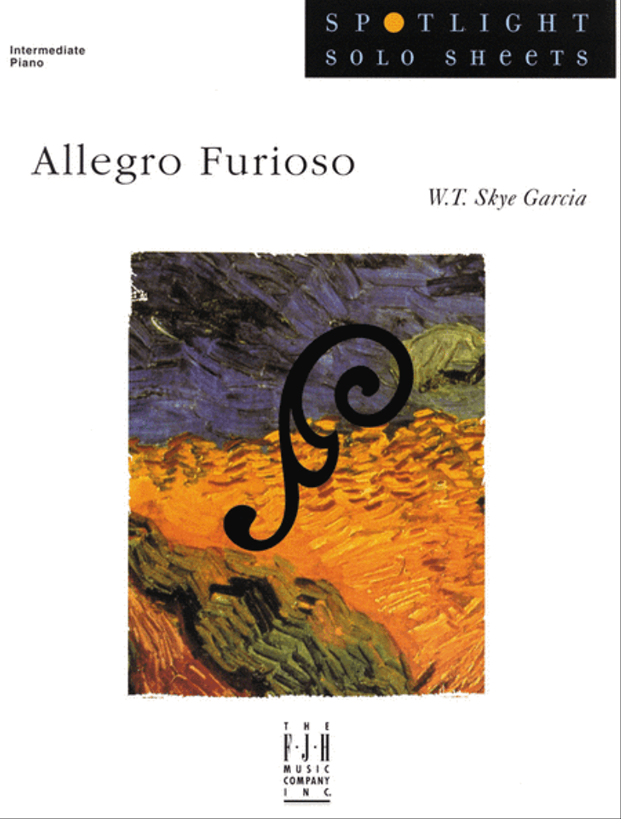 Allegro Furioso Piano Solo scores gallery preview page 2