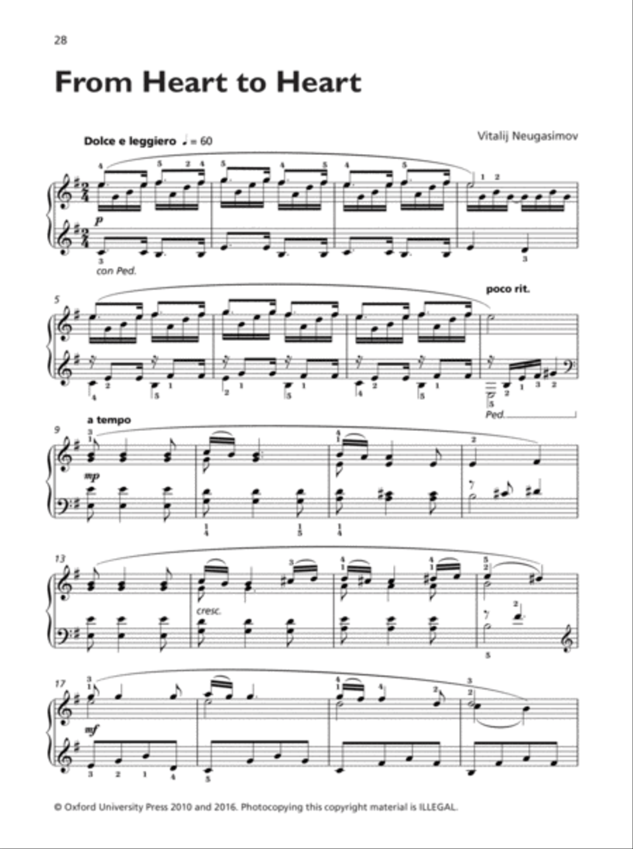 Piano Sketches Book 2 Piano Solo scores gallery preview page 6