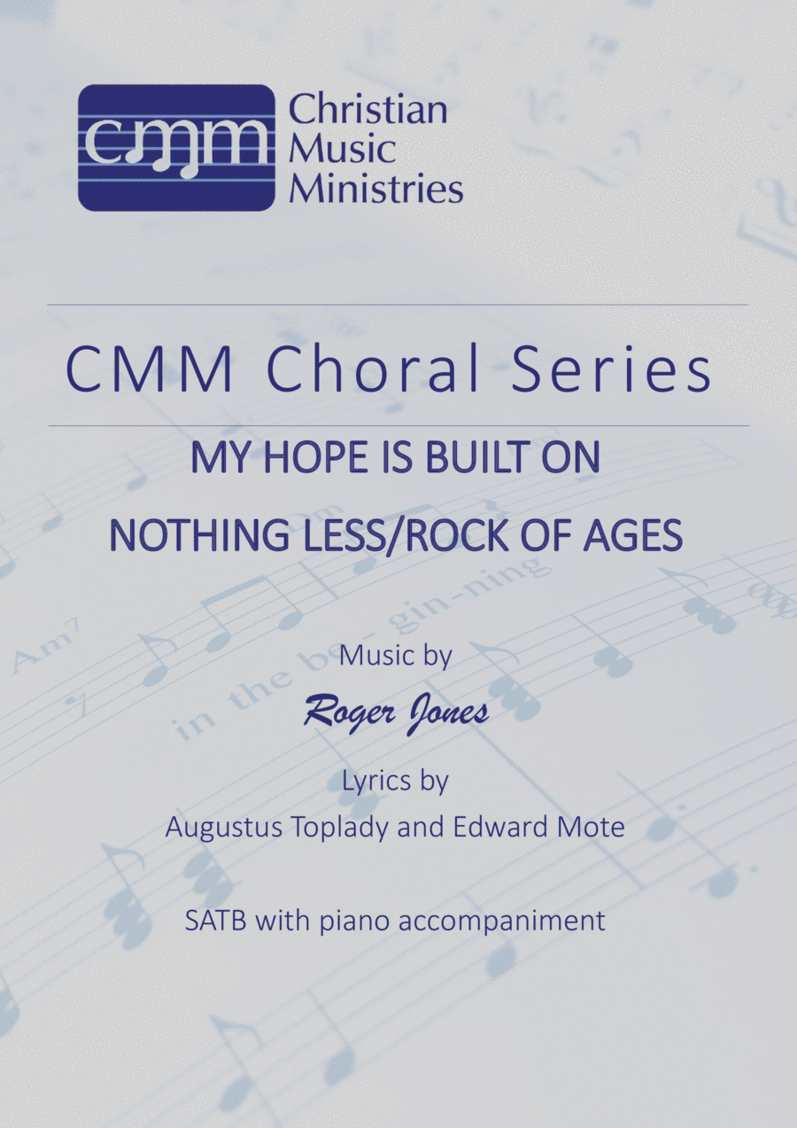 Rock of ages/My hope is built 4-Part scores gallery preview page 1