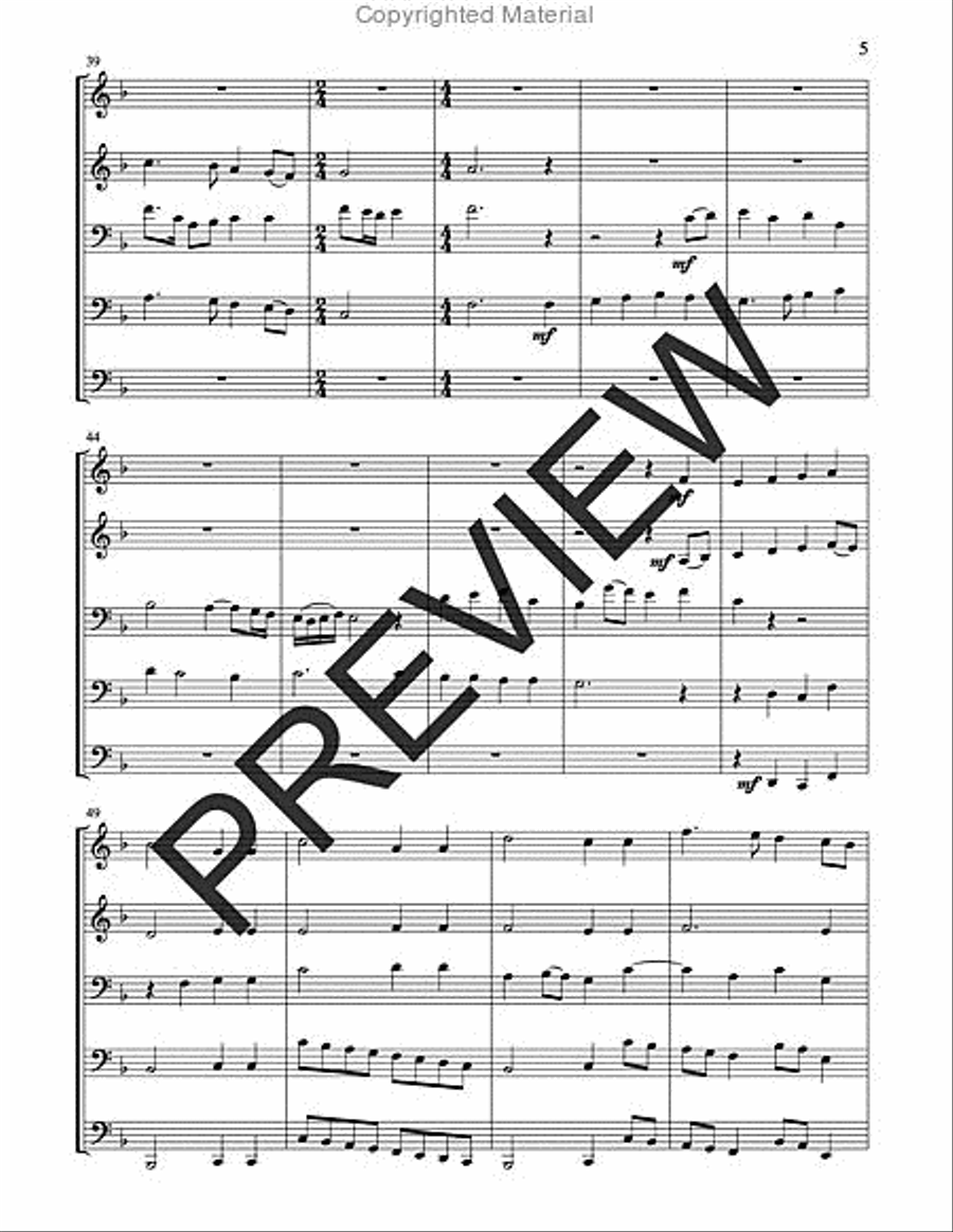 This Joyful Eastertide Horn scores gallery preview page 5