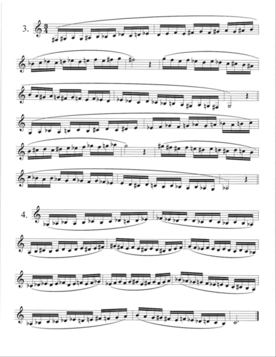 Speed Studies for Trumpet