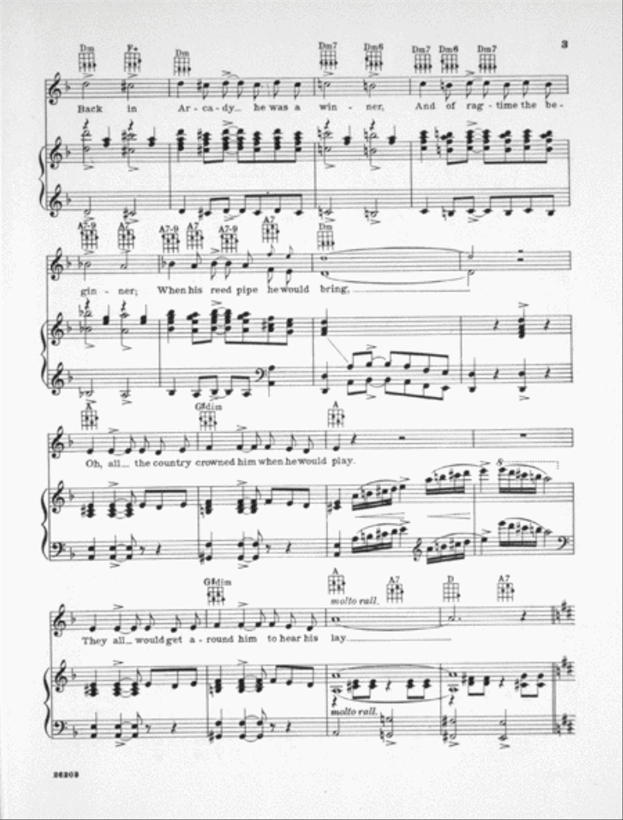 The Ragtime Pipe of Pan Voice scores gallery preview page 3