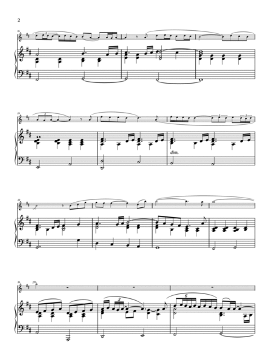 Gabriel's Oboe Piccolo Trumpet scores gallery preview page 3