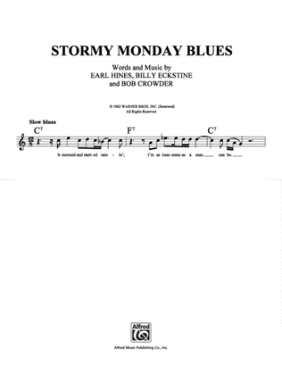 Stormy Monday Blues