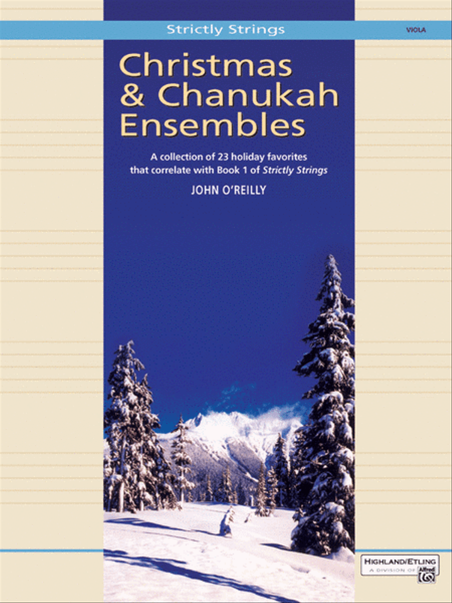 Christmas and Chanukah Ensembles Chamber Orchestra scores gallery preview page 1