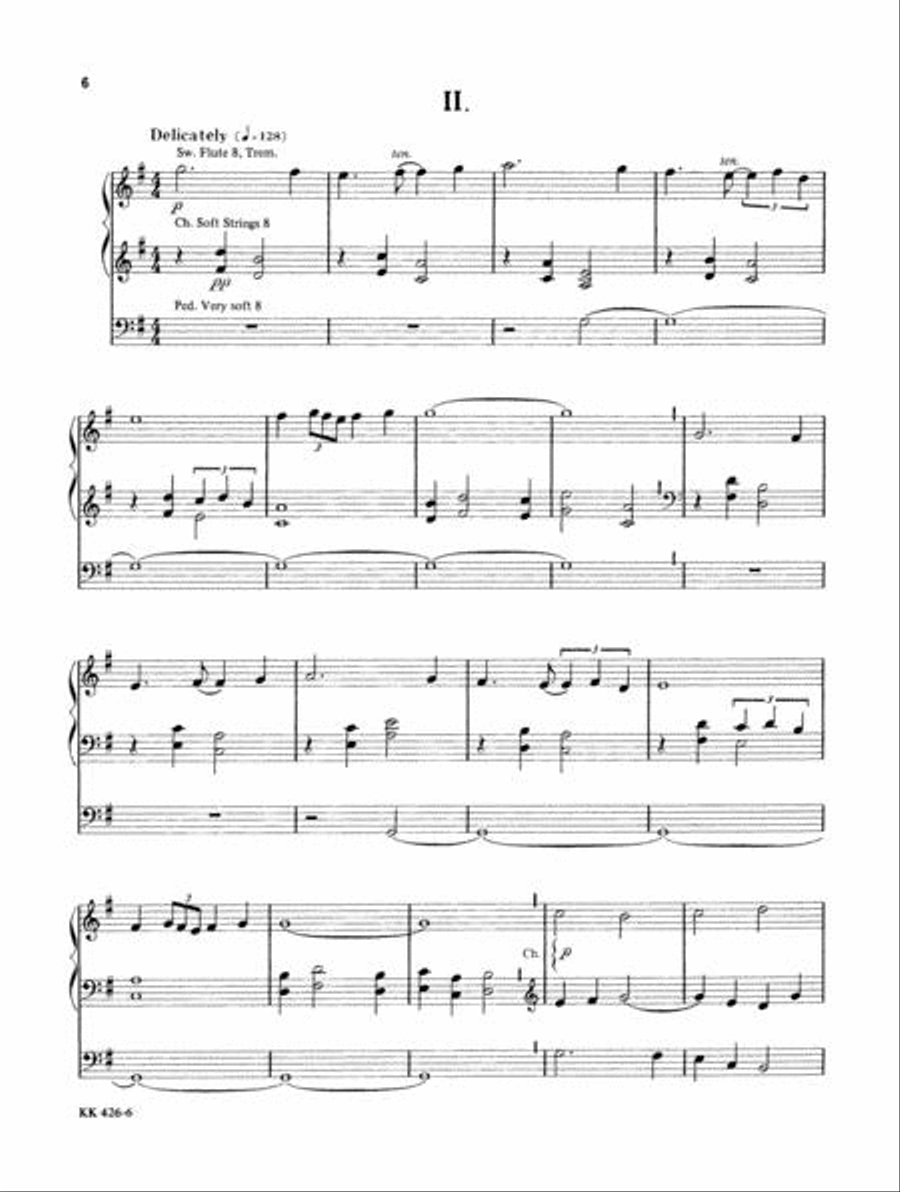 Welsh Hymn Tune Preludes Organ Solo scores gallery preview page 6