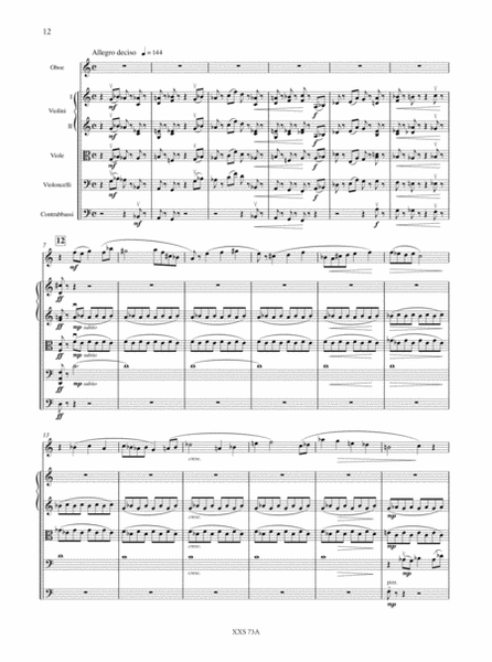 Concerto for Oboe and Strings (1987)