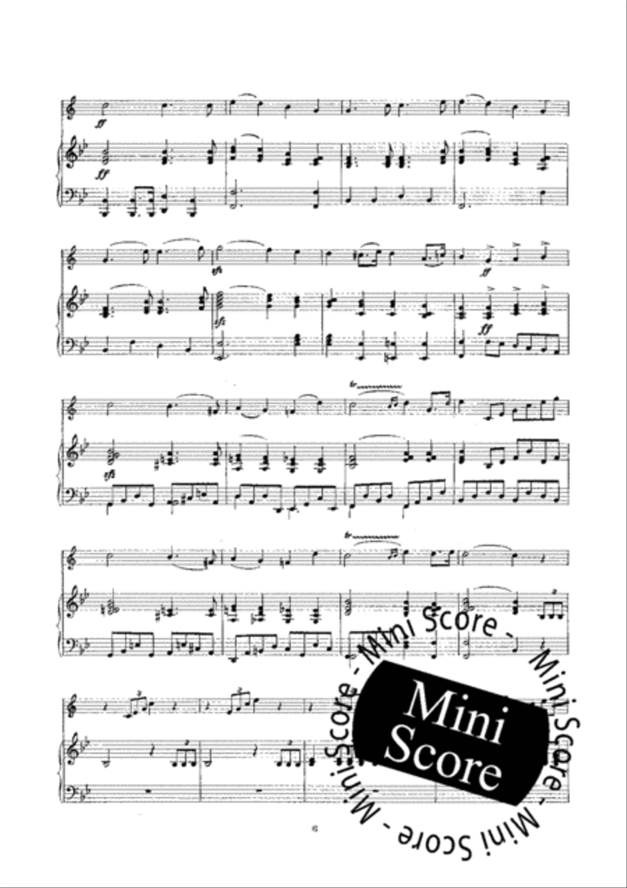 Hochzeitsmars Trumpet Solo scores gallery preview page 8