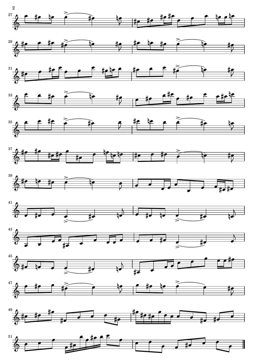 Octatonica Violin Solo scores gallery preview page 2