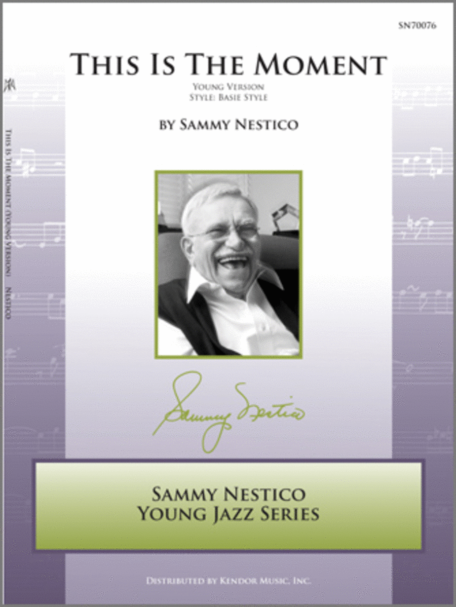 This Is The Moment (Young Version) (Full Score) Jazz Ensemble scores gallery preview page 1
