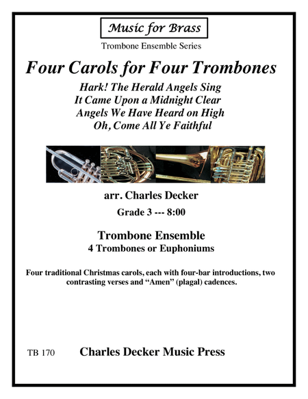Four Carols for Four Trombones image number null