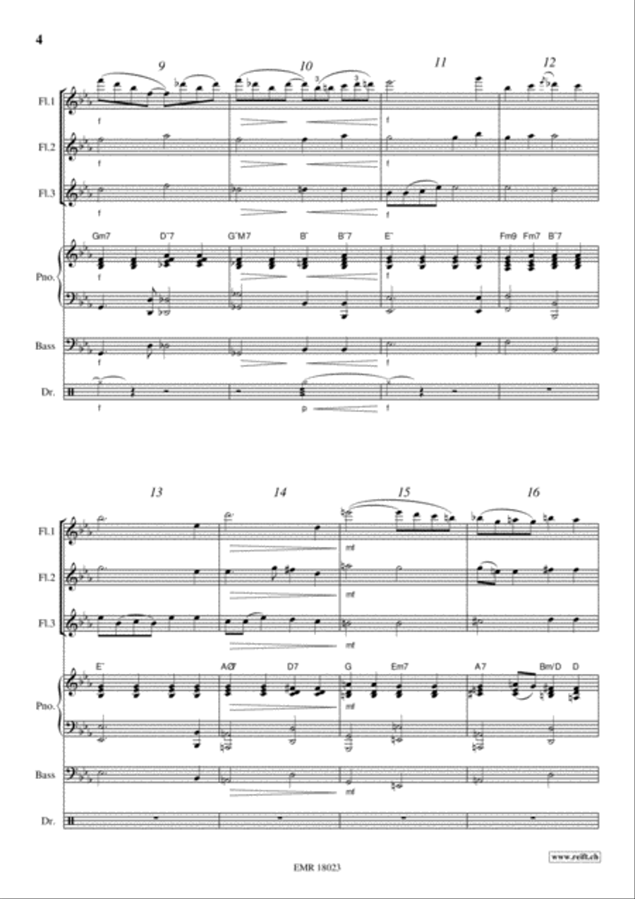 Bess, You Is My Woman Now Flute scores gallery preview page 4