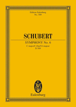 Book cover for Symphony No. 6 in C Major, D 589
