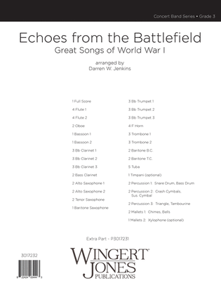 Echoes from the Battlefield - Full Score