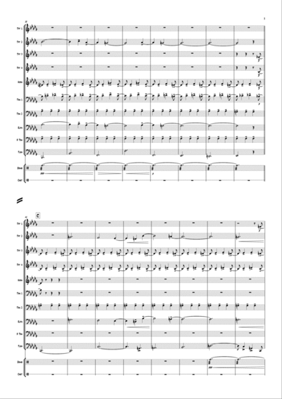 Minuano (six-eight) Euphonium scores gallery preview page 5