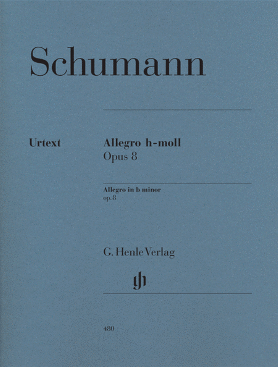 Allegro in B minor Op. 8 Piano Solo scores gallery preview page 1