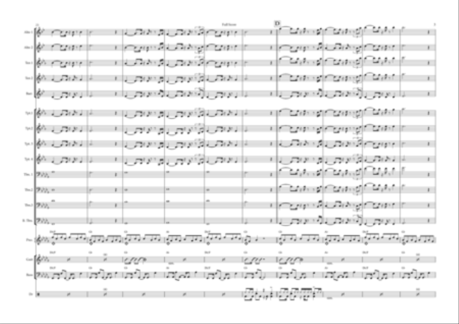 Chandelier Jazz Ensemble scores gallery preview page 3