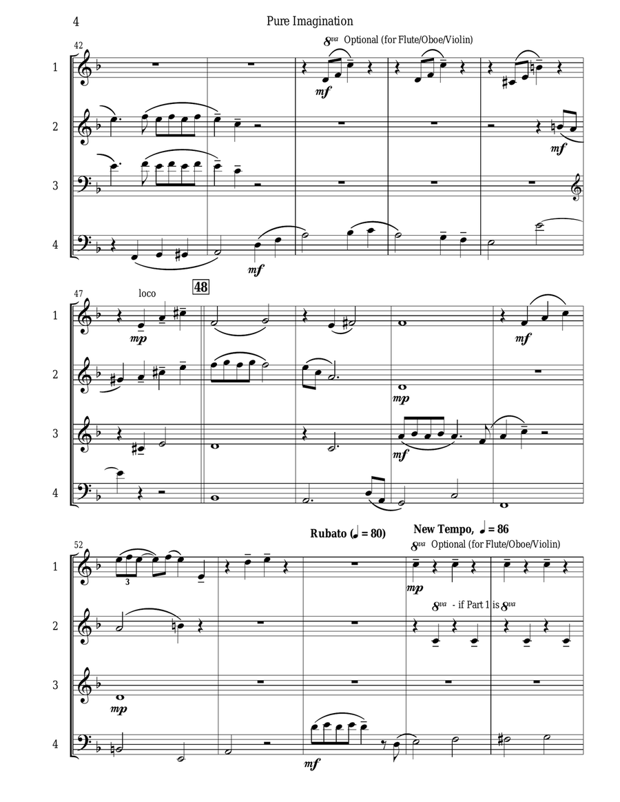 Pure Imagination Small Ensemble scores gallery preview page 5