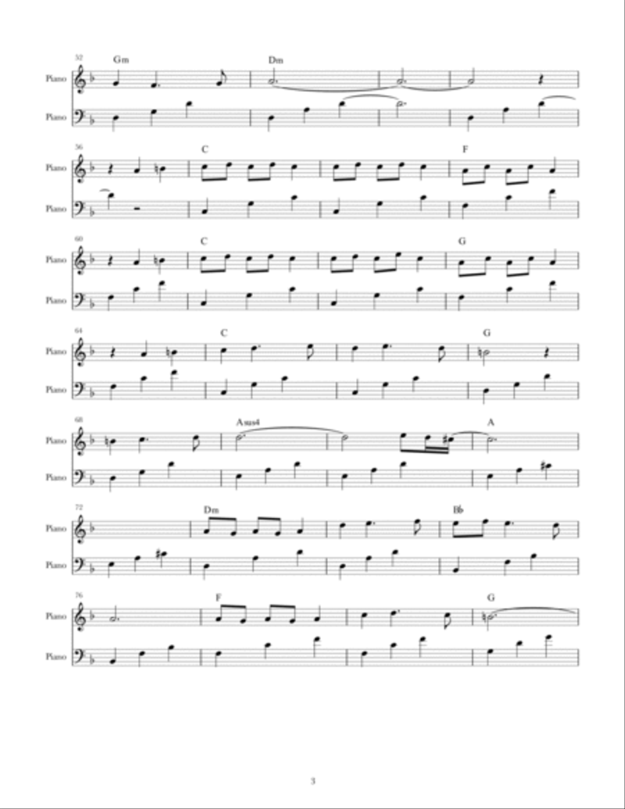 Aandhi Piano Solo scores gallery preview page 3