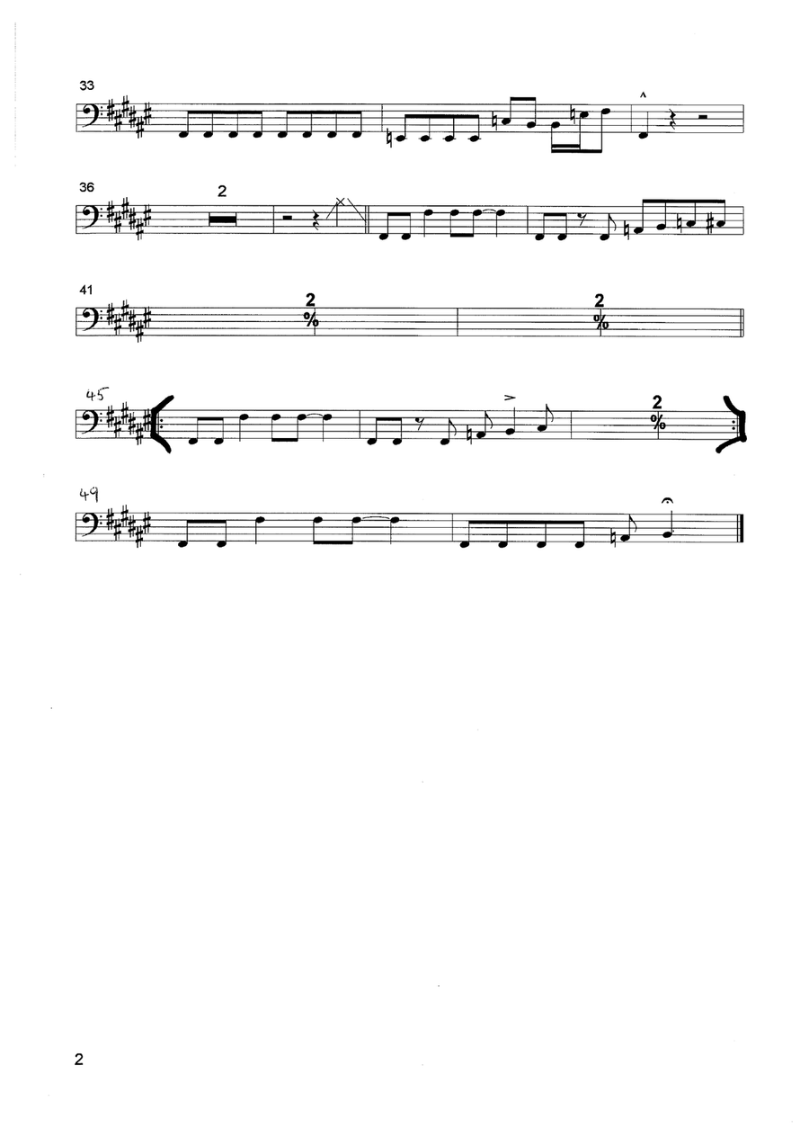 Foxey Lady by Jimi Hendrix - Small Ensemble - Digital Sheet