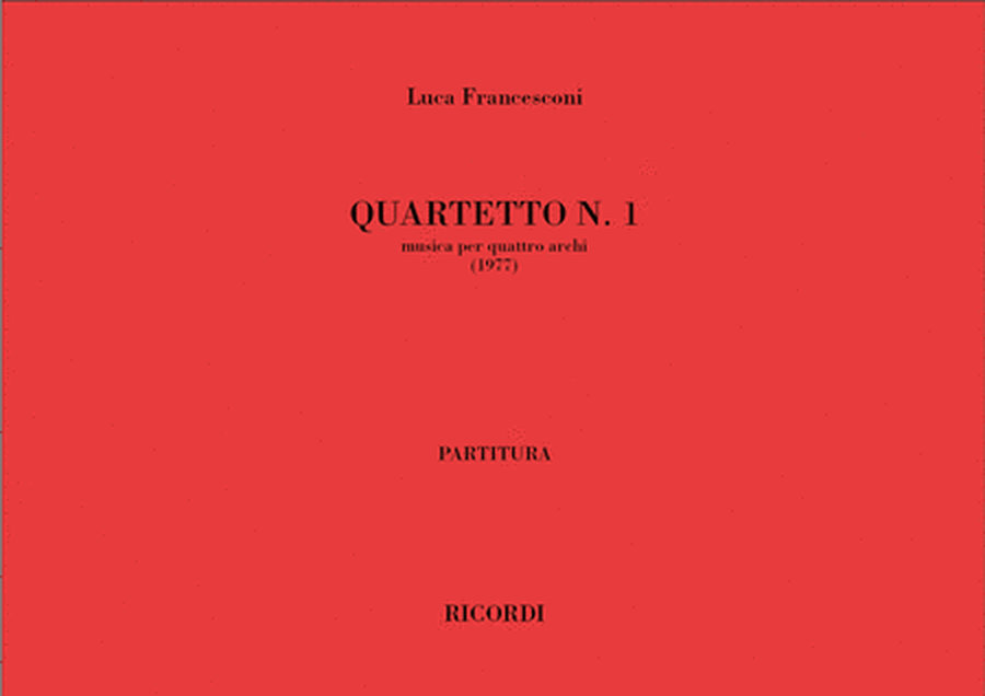 Quartetto N. 1