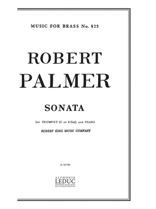 Book cover for Sonata (trumpet & Piano)
