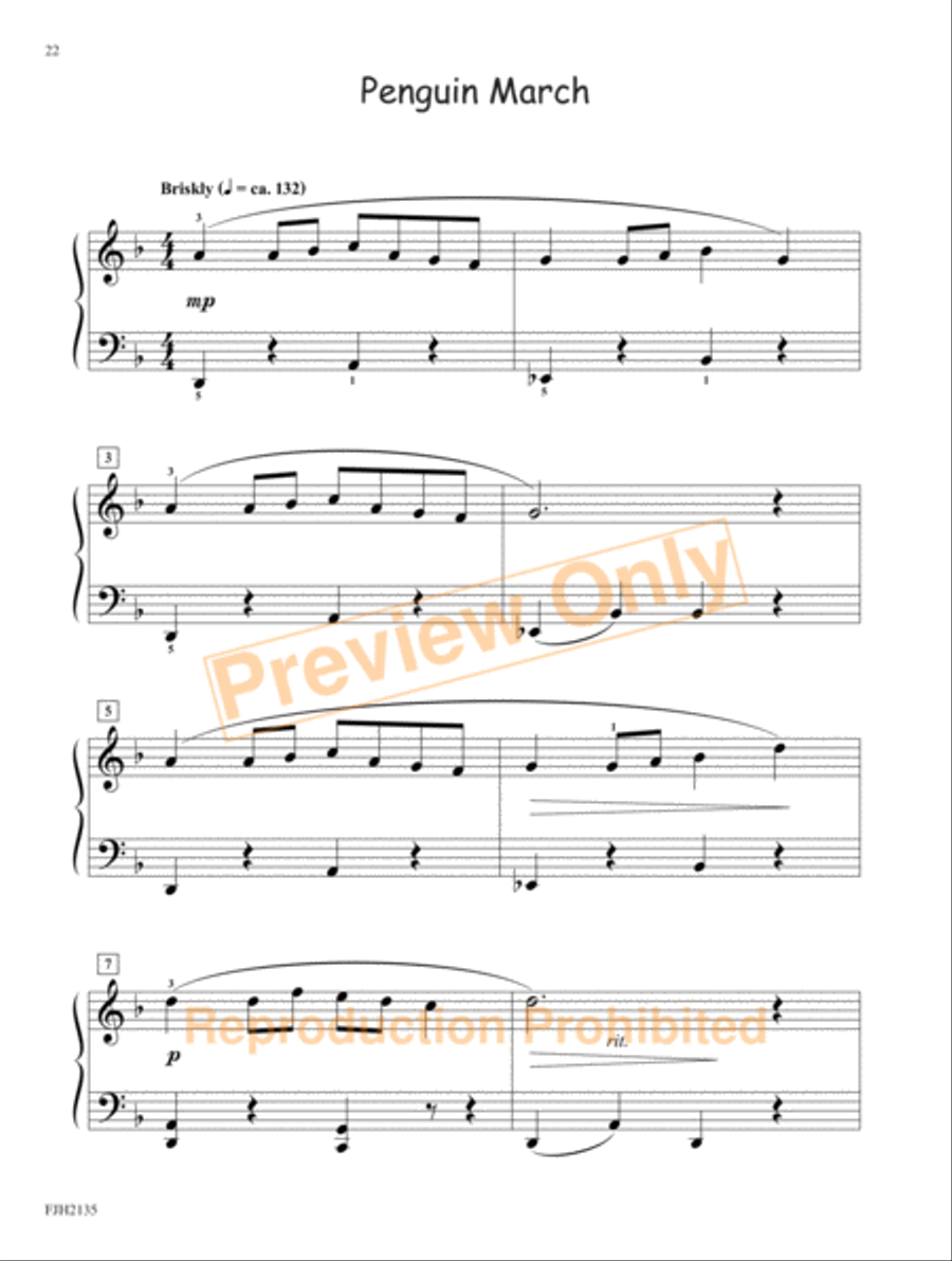 Year 'Round Fun, Book 2 (NFMC) Easy Piano scores gallery preview page 6
