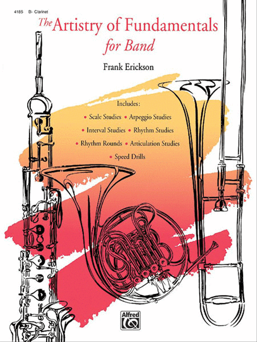The Artistry of Fundamentals for Band Concert Band Methods scores gallery preview page 1