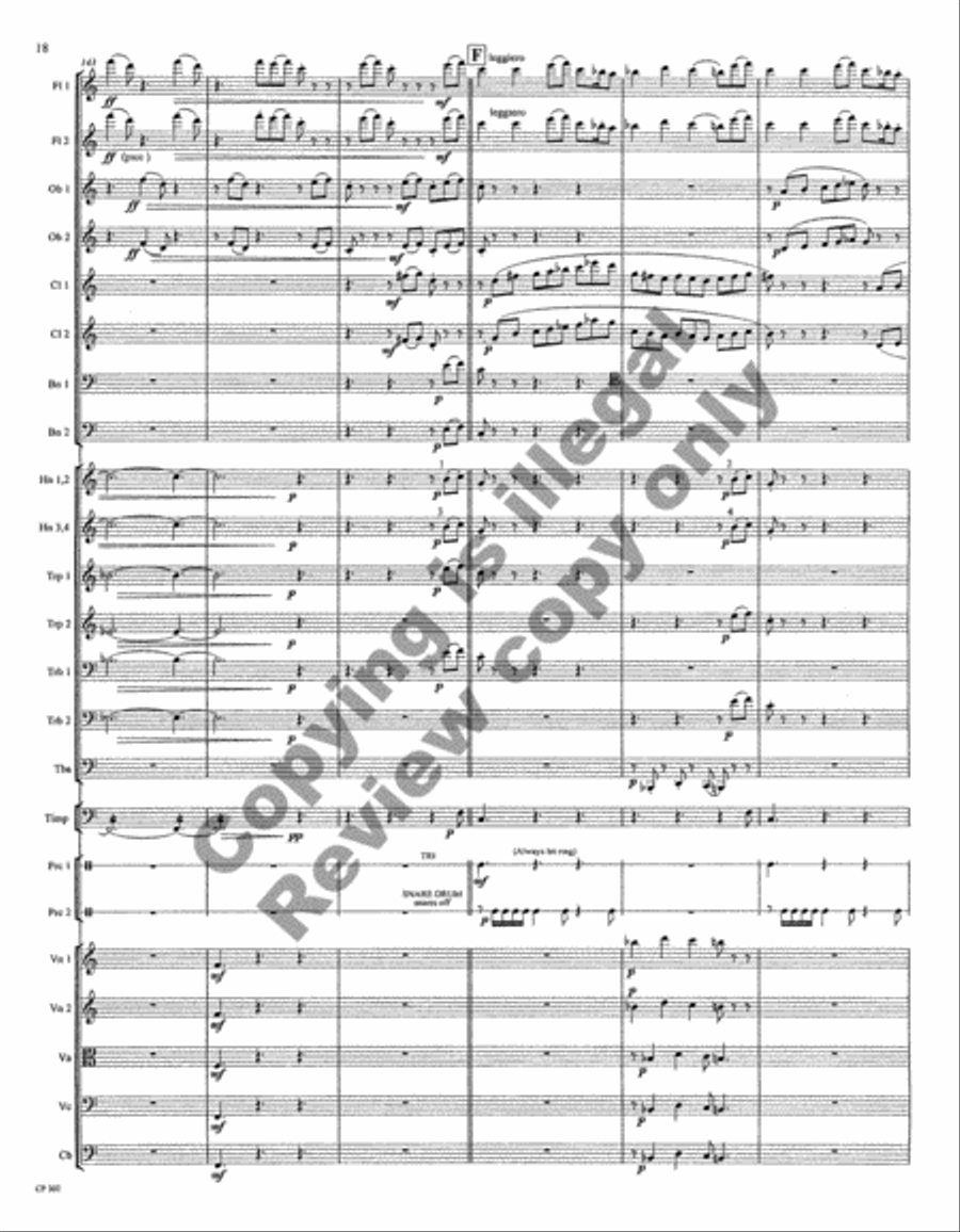Symphony No. 1 Full Orchestra scores gallery preview page 122