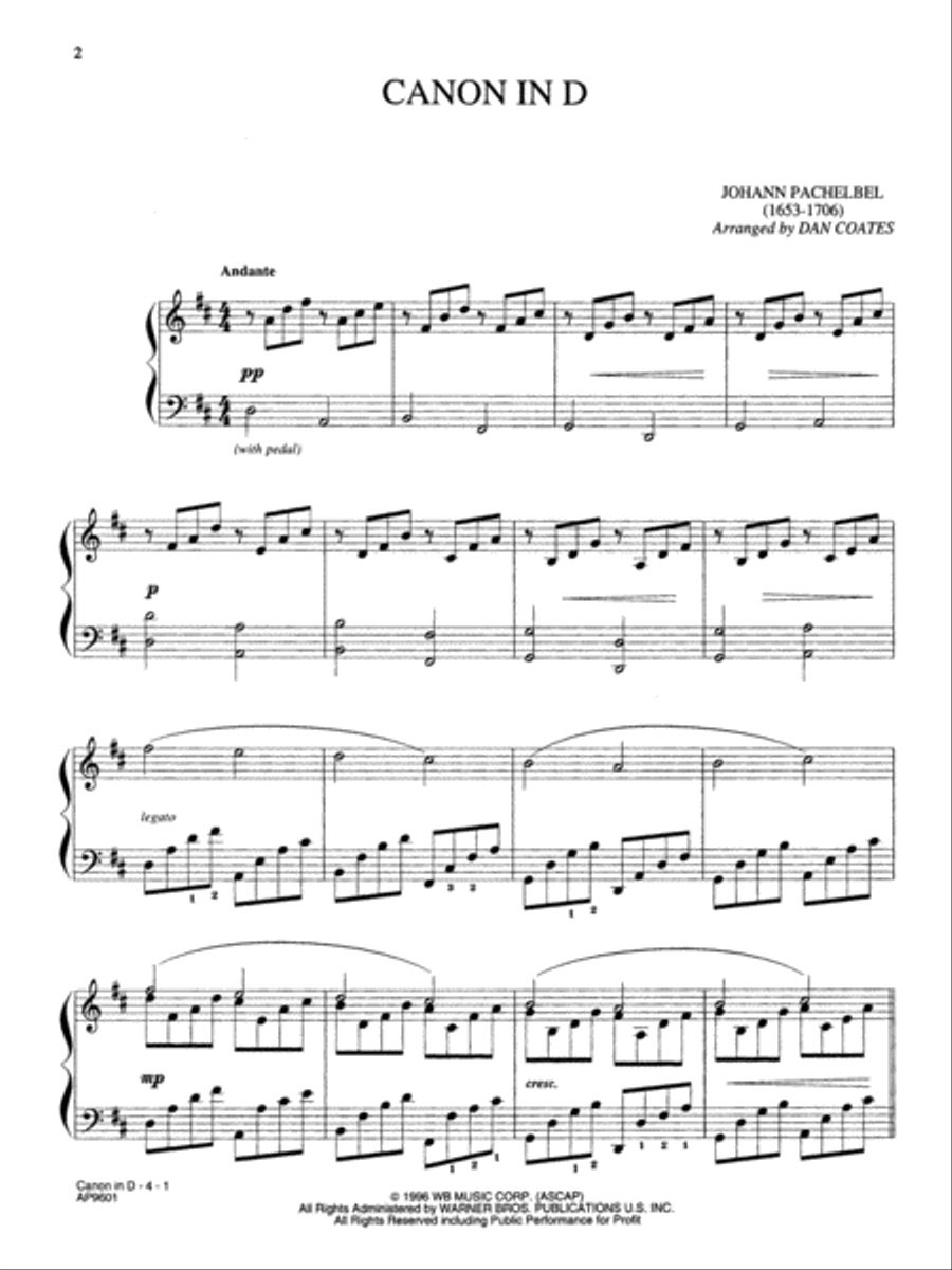 Canon in D Small Ensemble scores gallery preview page 2