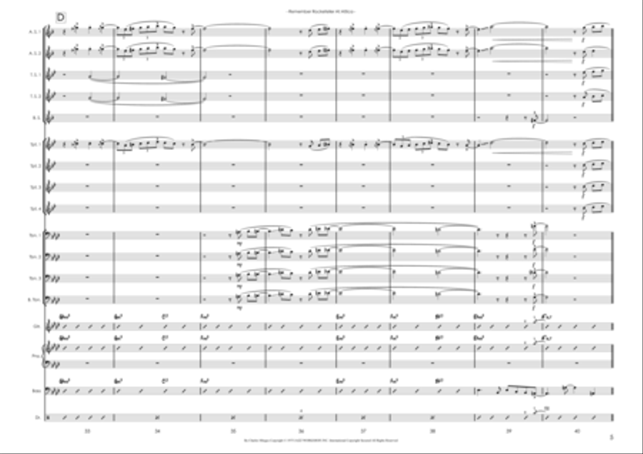 Remember Rockefeller At Attica Jazz Ensemble scores gallery preview page 5
