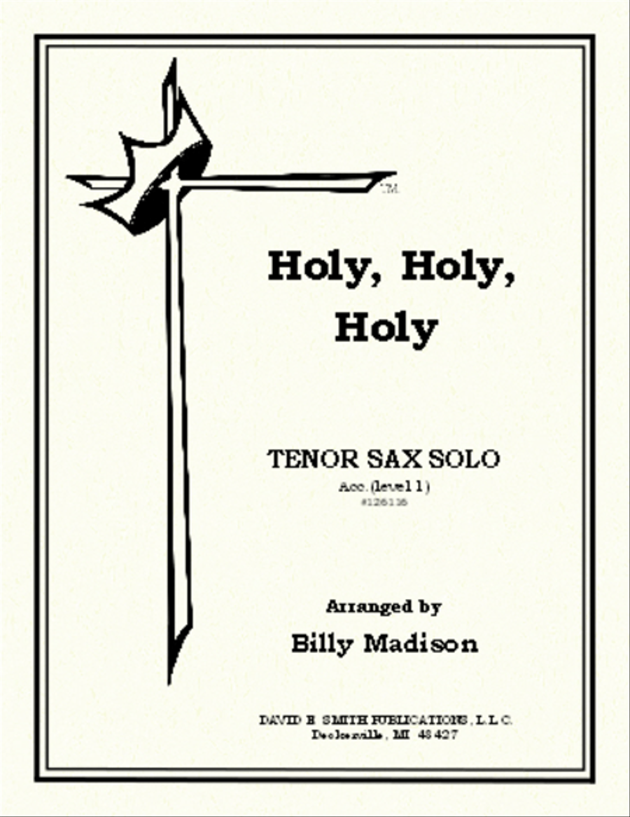 Holy, Holy, Holy Holy, Holy, Holy Flute scores gallery preview page 1