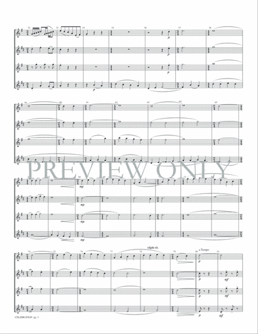 Celebration Small Ensemble scores gallery preview page 5