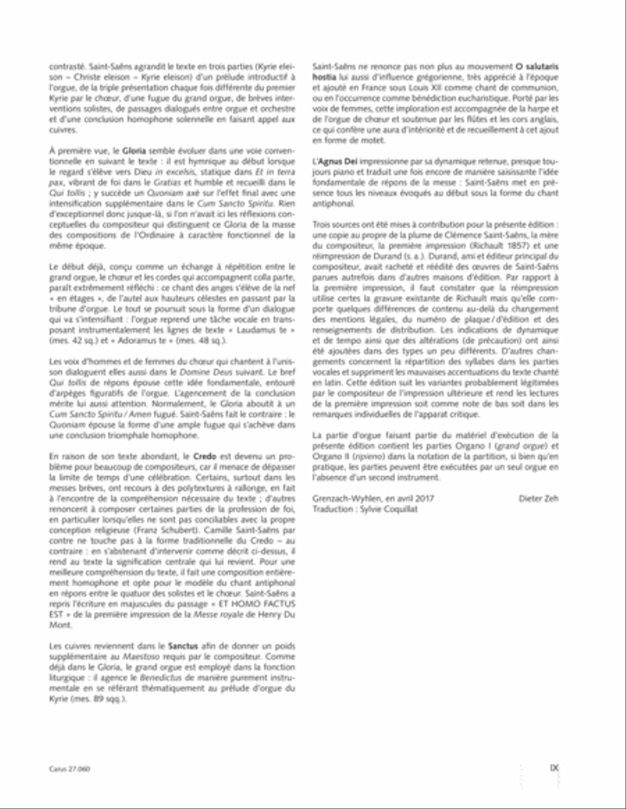 Messe a quatre voix 4-Part scores gallery preview page 10