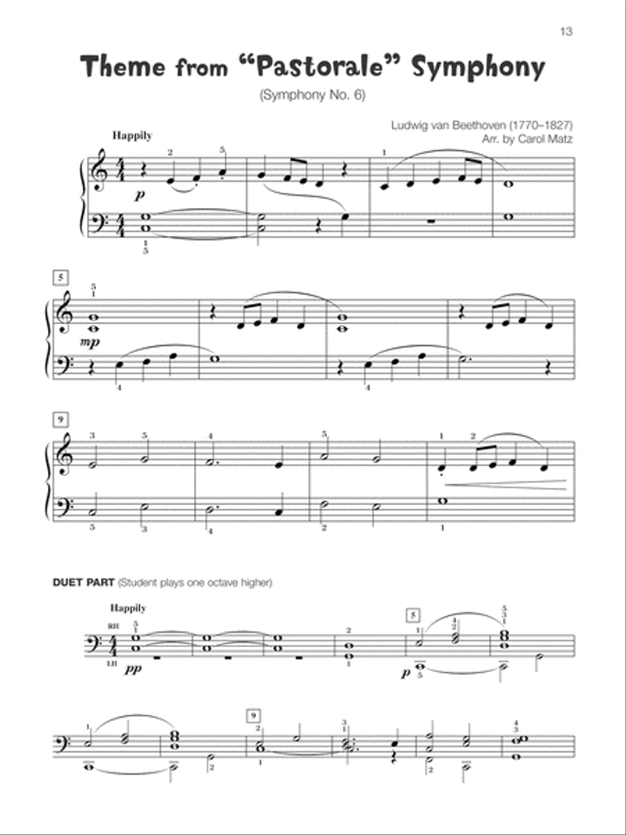 Famous & Fun Classic Themes, Book 3 Piano Method scores gallery preview page 5