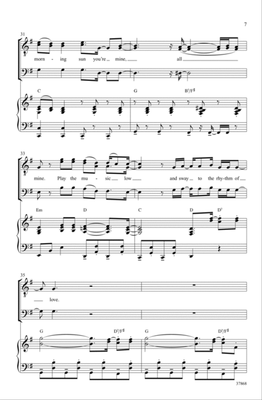 Rhythm of Love Rhythm of Love Choir scores gallery preview page 6