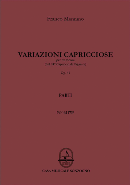 Variazioni capricciose op. 41