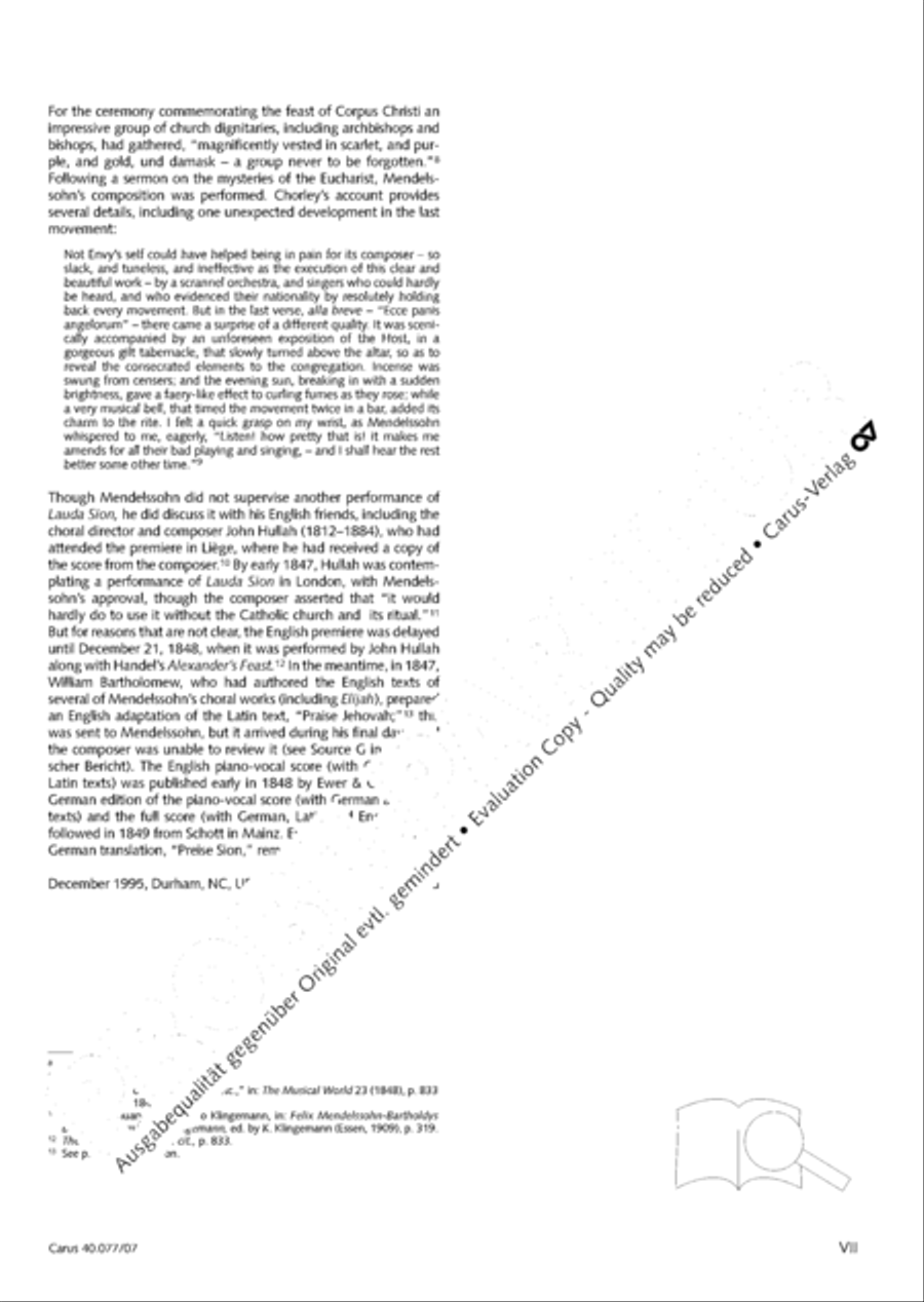 Lauda Sion 4-Part scores gallery preview page 8