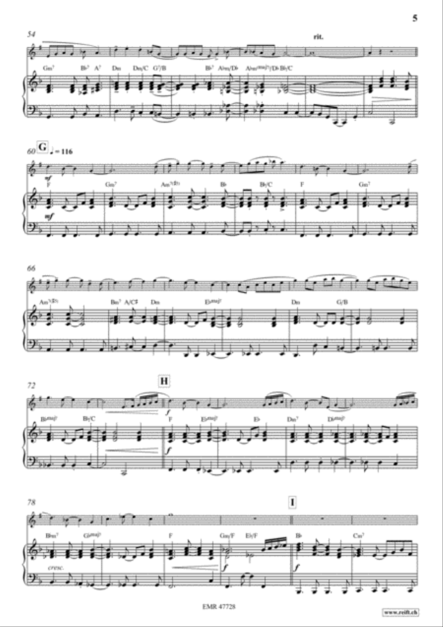 Jazzy Concerto Cornet scores gallery preview page 6