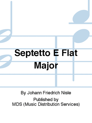 Book cover for Septetto E flat major