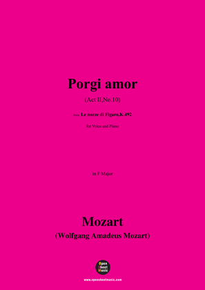 W. A. Mozart-Porgi amor(Act II,No.10),in F Major