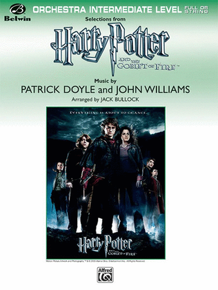 Book cover for Harry Potter and the Goblet of Fire, Selections from
