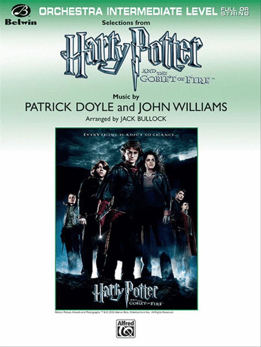 Harry Potter and the Goblet of Fire, Selections from