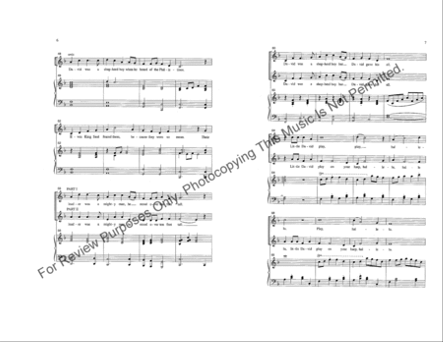 David 2-Part scores gallery preview page 4